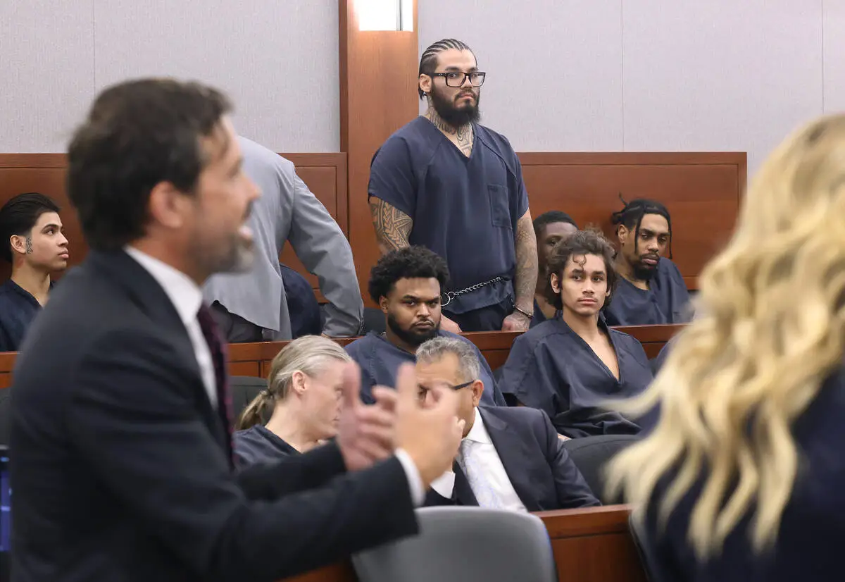 Las Vegas city worker accused of killing coworker has burglary charge challenged by attorney