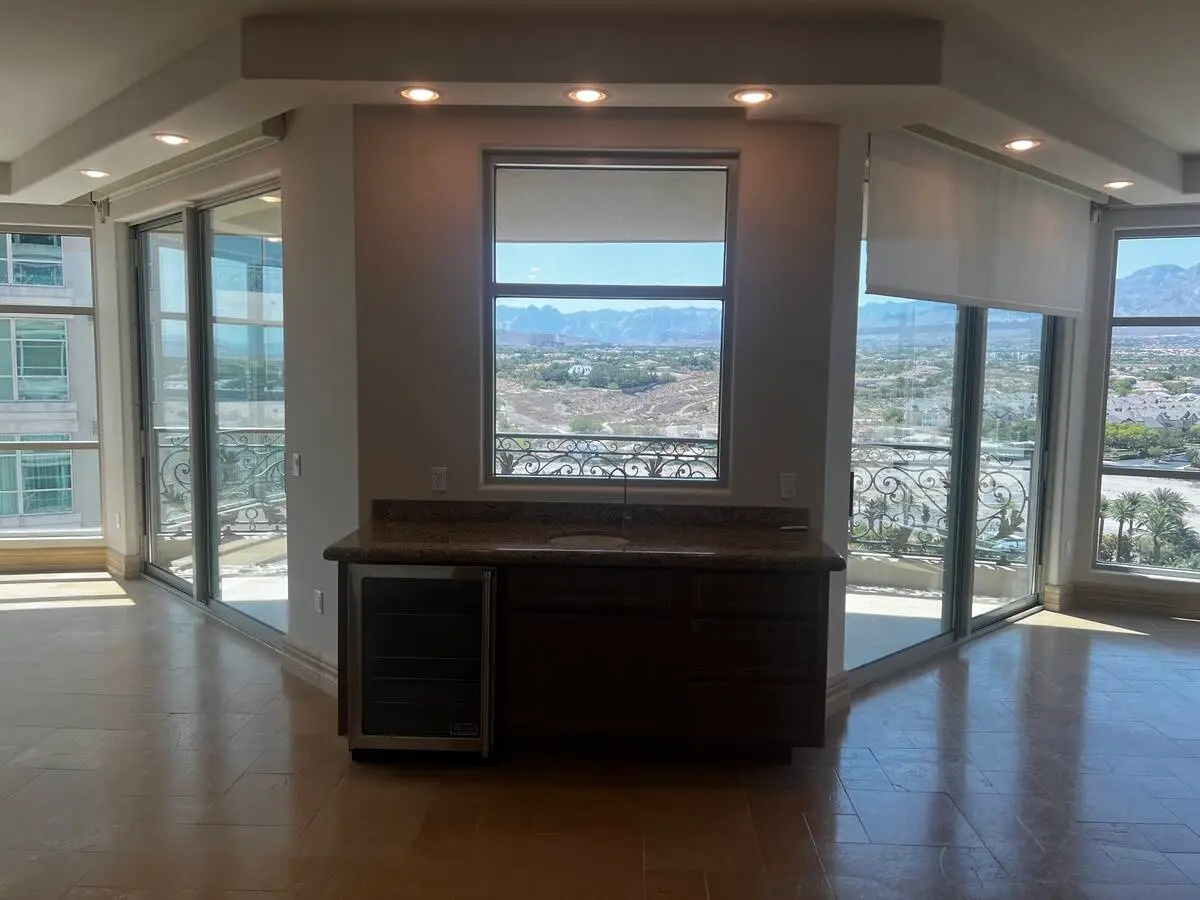 Peak inside this rare remodeled unit at One Queensridge Place