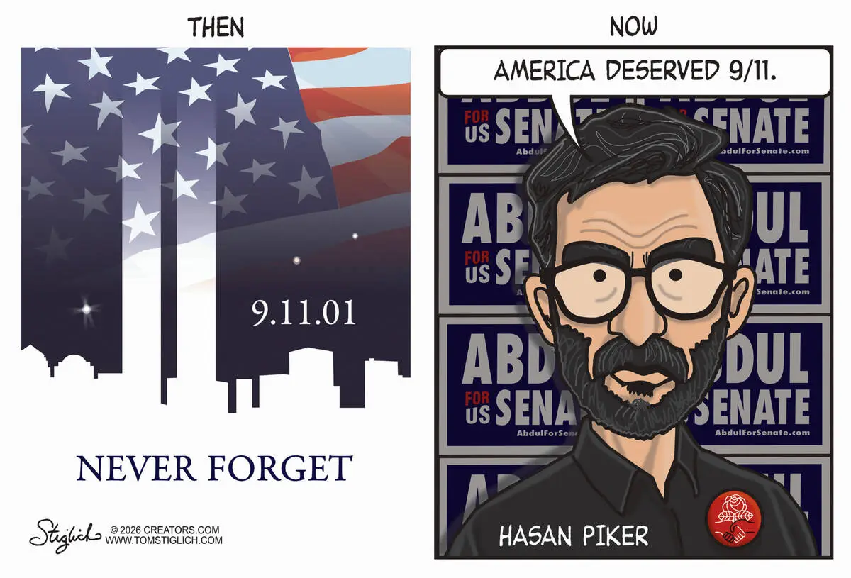 CARTOONS: 9/11: then vs. now