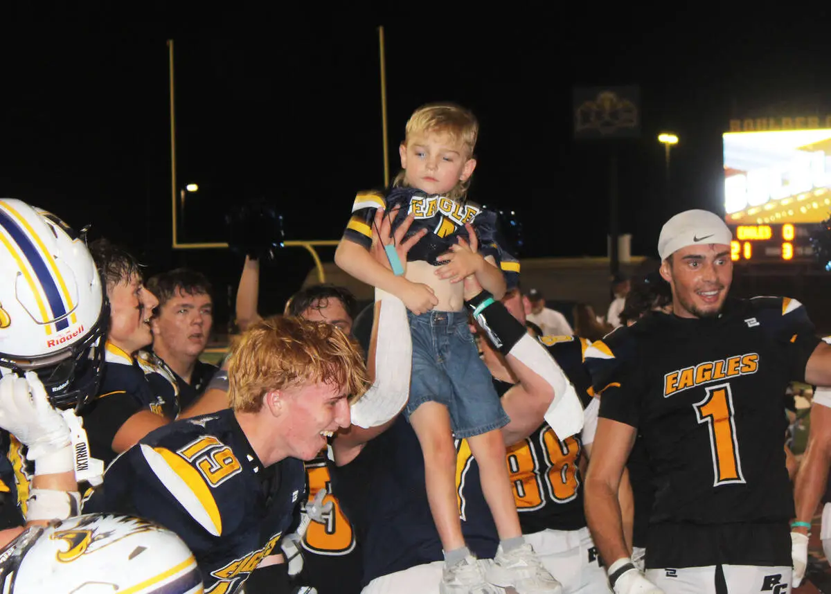 ‘He was one of the Eagles’: Boulder City team makes 4-year-old with Batten disease honorary player