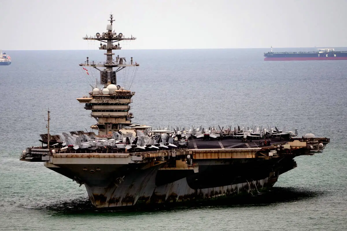 After more than 9 months at sea, the USS Abraham Lincoln arrives in Thailand