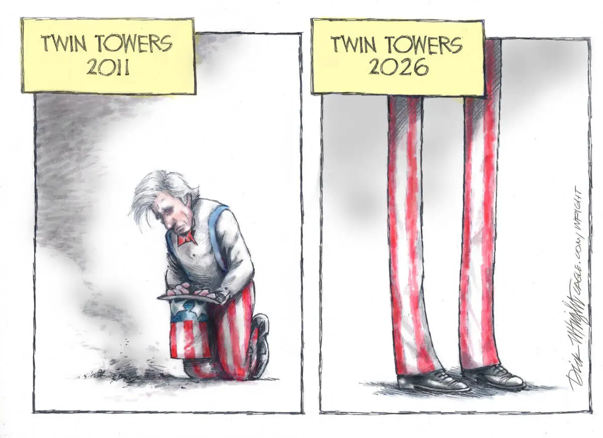 CARTOONS: Today’s twin towers