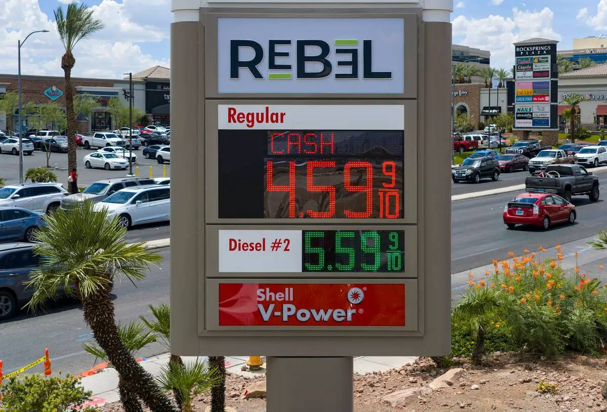 Highest ever Labor Day weekend gas prices expected in Las Vegas, nationwide