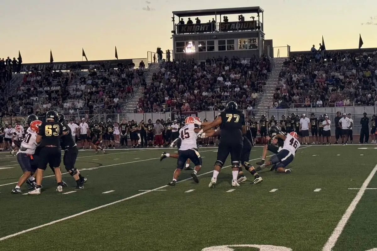Bishop Gorman football uses running game to bounce back, beat Lone Peak