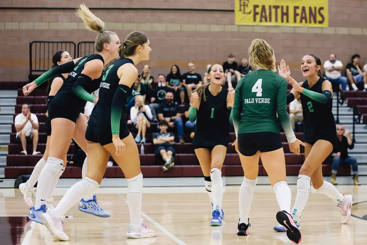 No. 2 Faith Lutheran beats No. 6 Palo Verde in 5A girls volleyball — PHOTOS