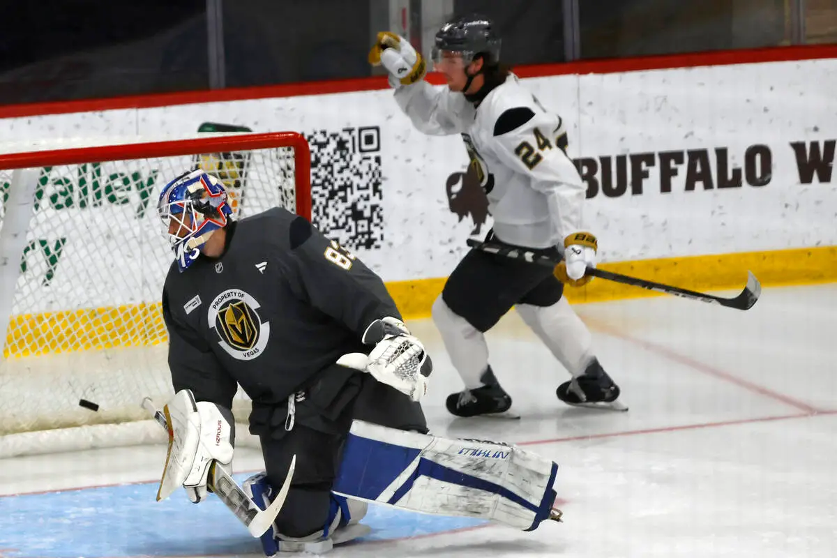 ‘Just be myself’: Trevor Connelly gets first shot to make Golden Knights roster