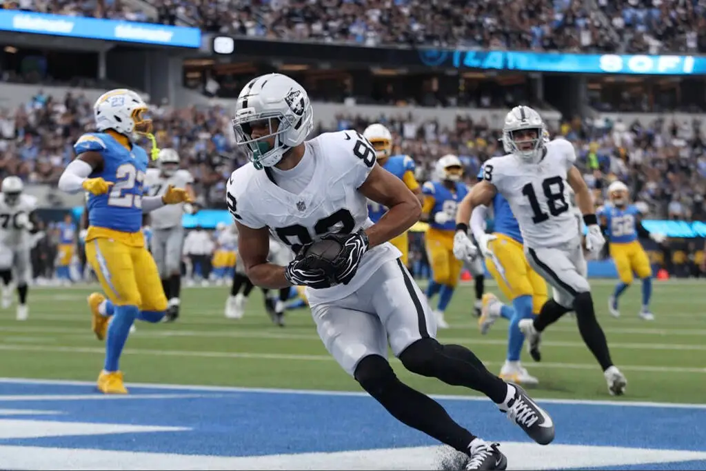 Graney: Practice squad? Call Hollywood about Raiders WR Cody White