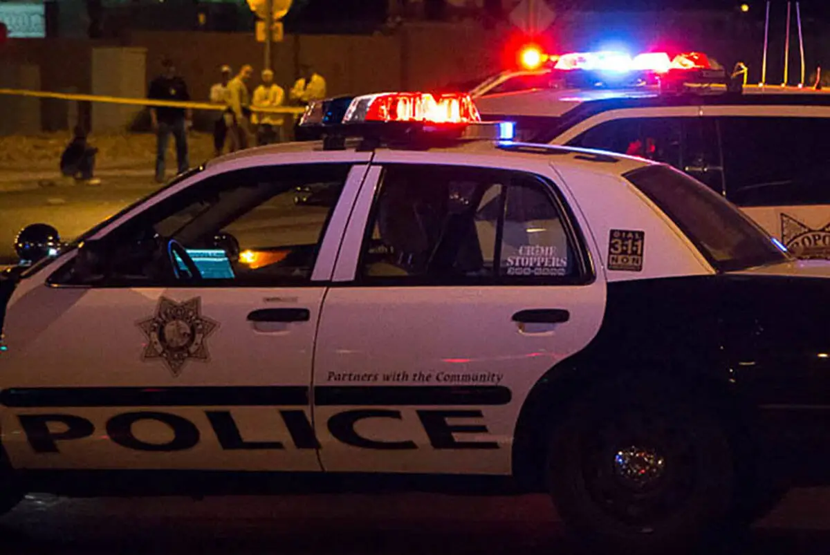 Pedestrian riding scooter critically injured in crash in southwest Las Vegas