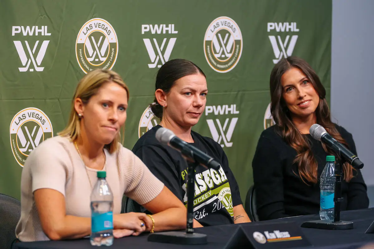 Executive hopes PWHL team joins Las Vegas’ success story