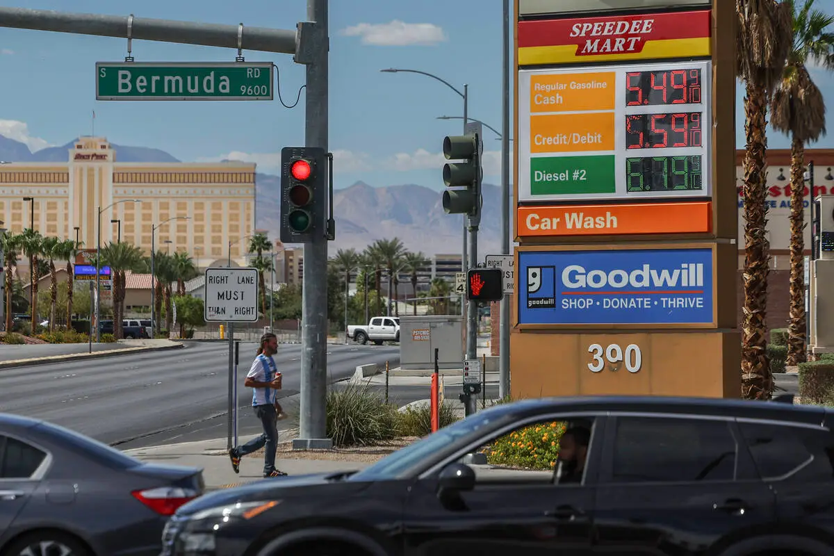 Could Las Vegas set new gas price records in the coming weeks?