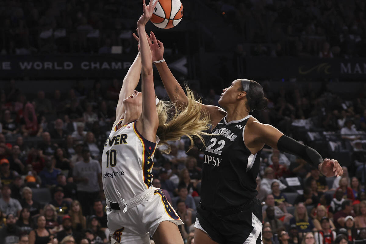 Aces defense shines against high-scoring Fever in Game 1 win