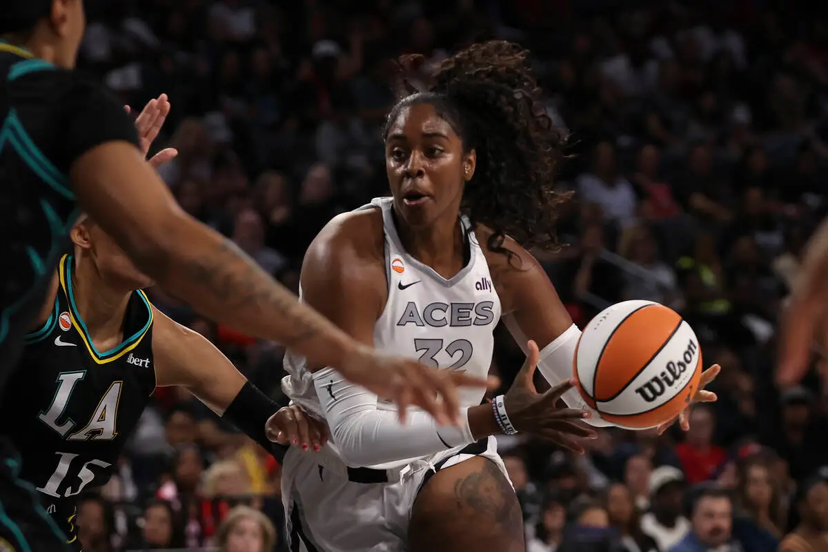 Aces leaning on depth as they look to close out Fever in Game 2