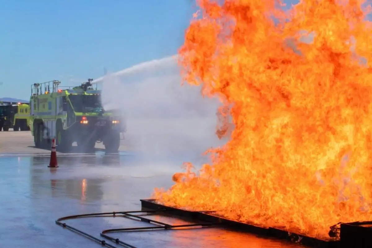 You may see flames on the Las Vegas airport airfield this week. Here’s why