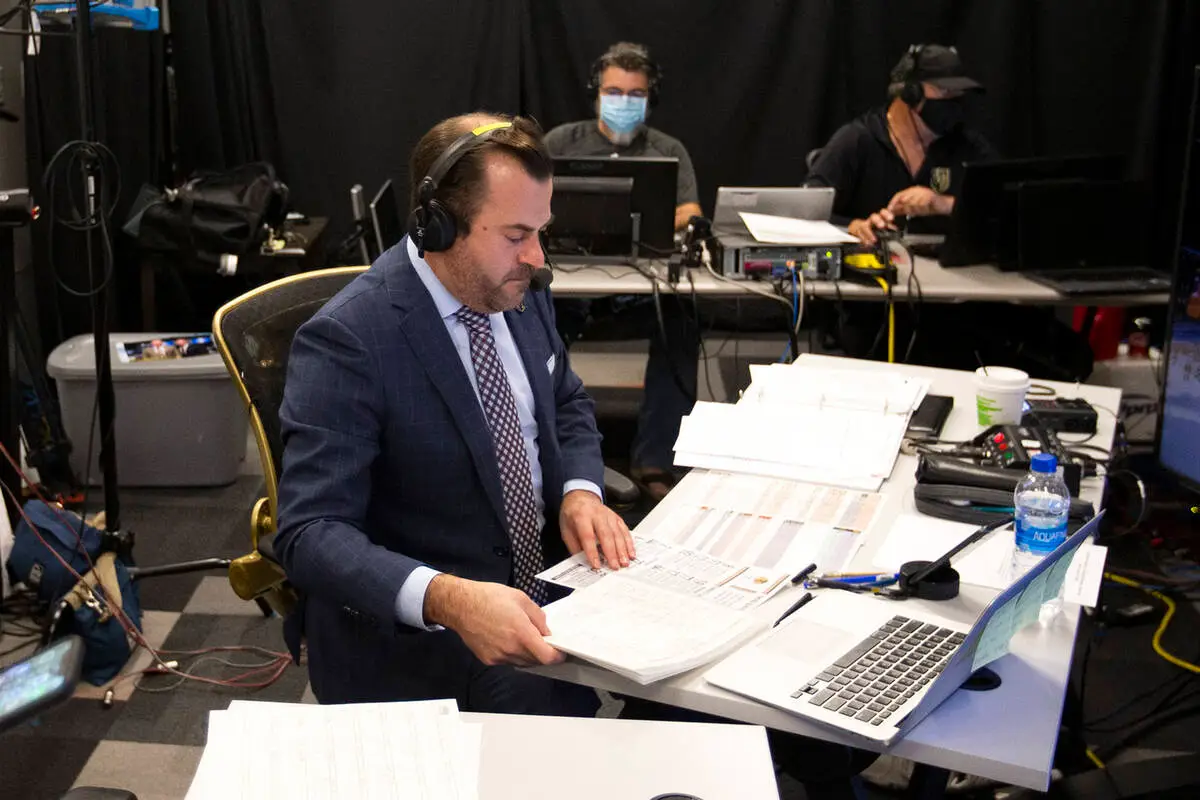 Where to find Golden Knights games on the radio this season
