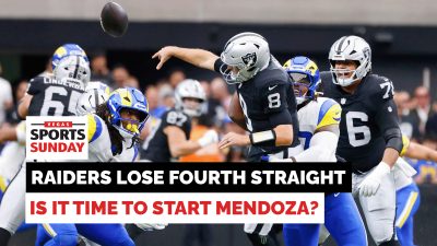 Vegas Sports Sunday: Raiders lose 4th straight. Is it time to start Mendoza?