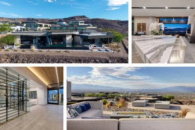$12.5M Henderson home boasts Strip views, futuristic design — PHOTOS