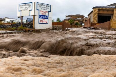 Las Vegas gets wet from Rachel’s rain, storms