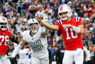 ‘We weren’t ready to go’: Raiders were missing swagger in loss to New England