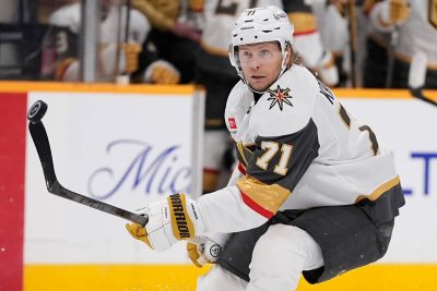 William Karlsson found his scoring touch on Knights’ road trip