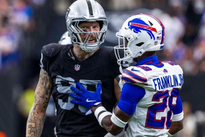 NFL suspends 2nd Bills player for spitting during game against Raiders