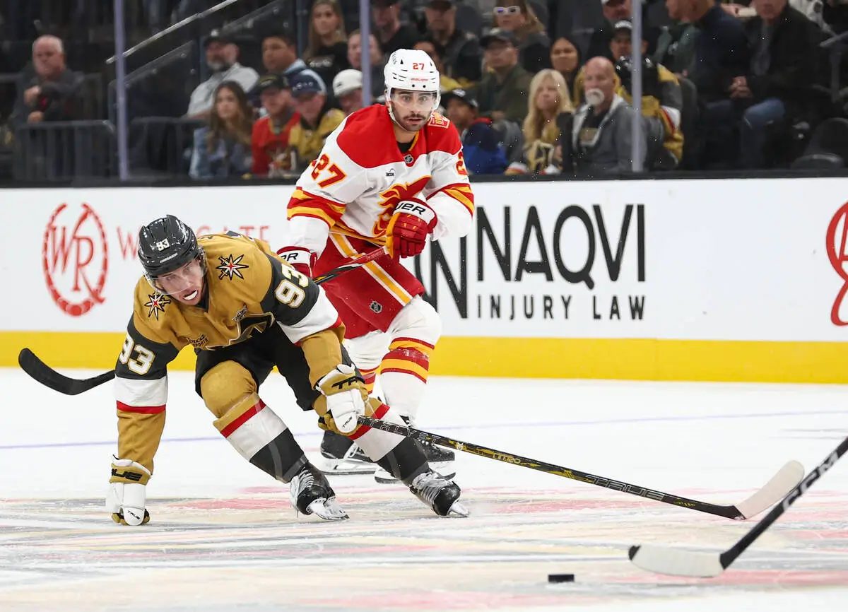 Golden Knights won’t have star forward in lineup against Blues