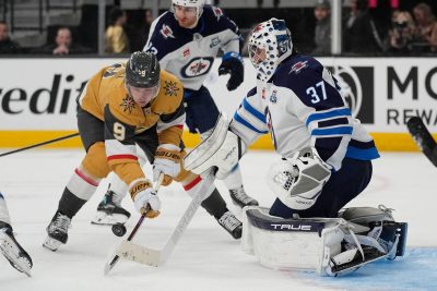Did the Knights have a chance at trading for Connor Hellebuyck?