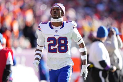 Bills’ Sam Franklin wins appeal of one-game spitting suspension