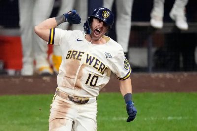 Frelick, Pratt lift Brewers to comeback win over Rays and 2-0 World Series lead