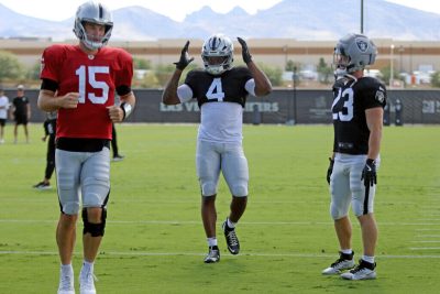 Raiders get good pre-game news on a pair of questionable players