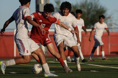 Senior’s hat trick sends Arbor View to 5A boys soccer state tourney — PHOTOS