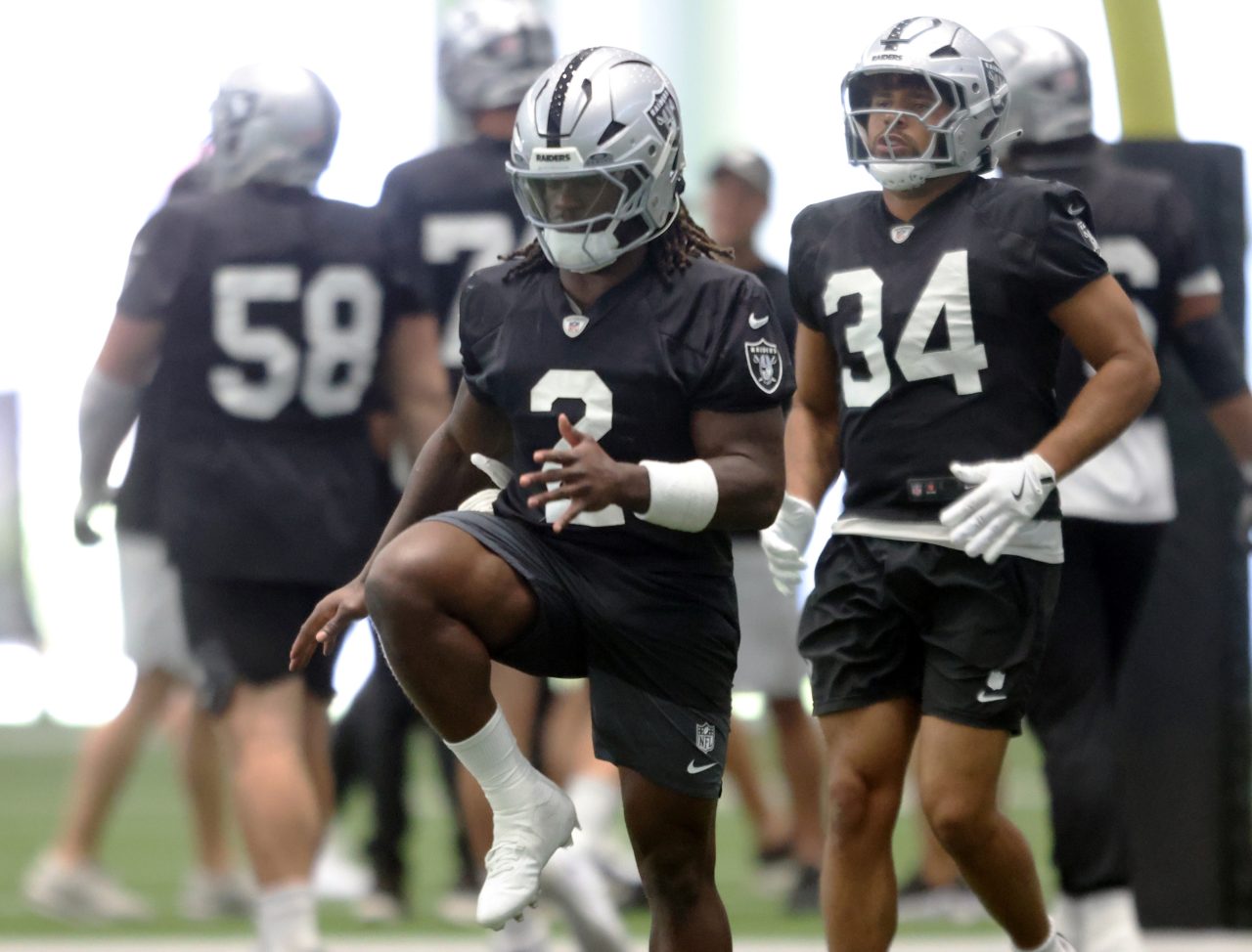Battered and bruised Ashton Jeanty ‘feeling great’ and ‘ready to go’ for Raiders