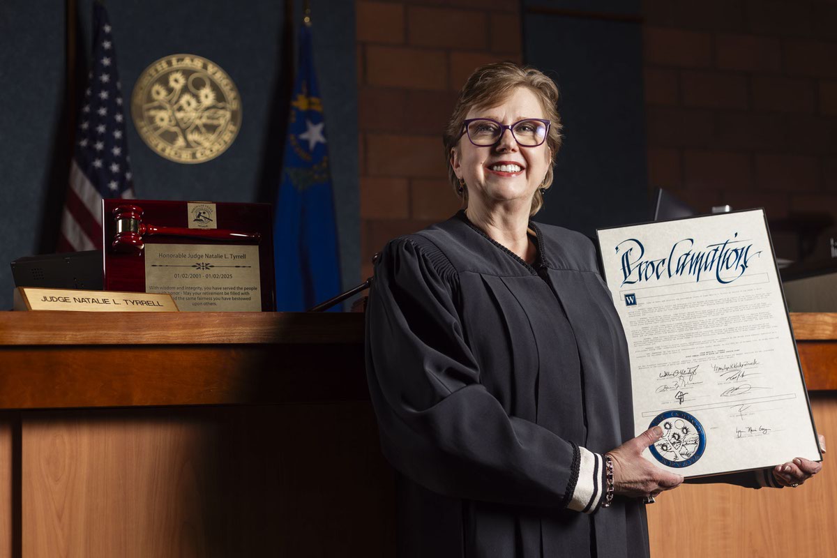 North Las Vegas judge has forged legacy of professionalism, commitment to community
