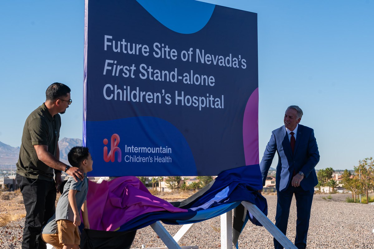 Site designated for state’s first children’s hospital in Las Vegas