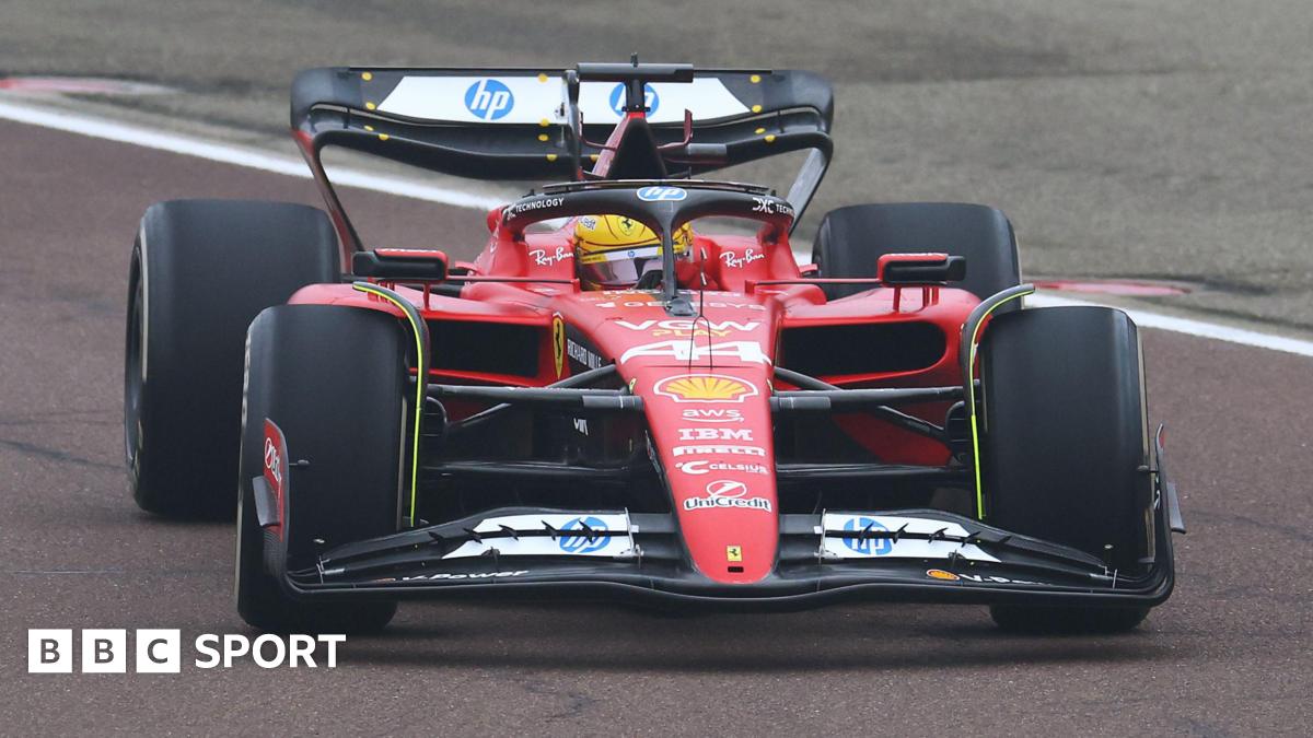 Hamilton has first test in Ferrari F1 car at Fiorano