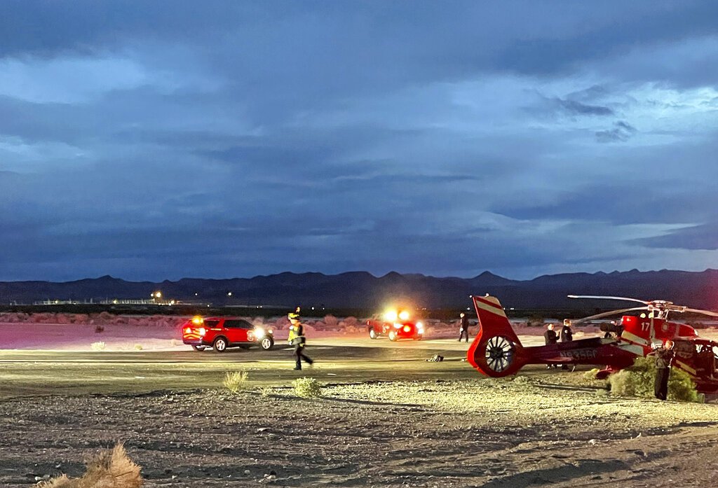 Australia family hurt in helicopter crash suing Las Vegas firm