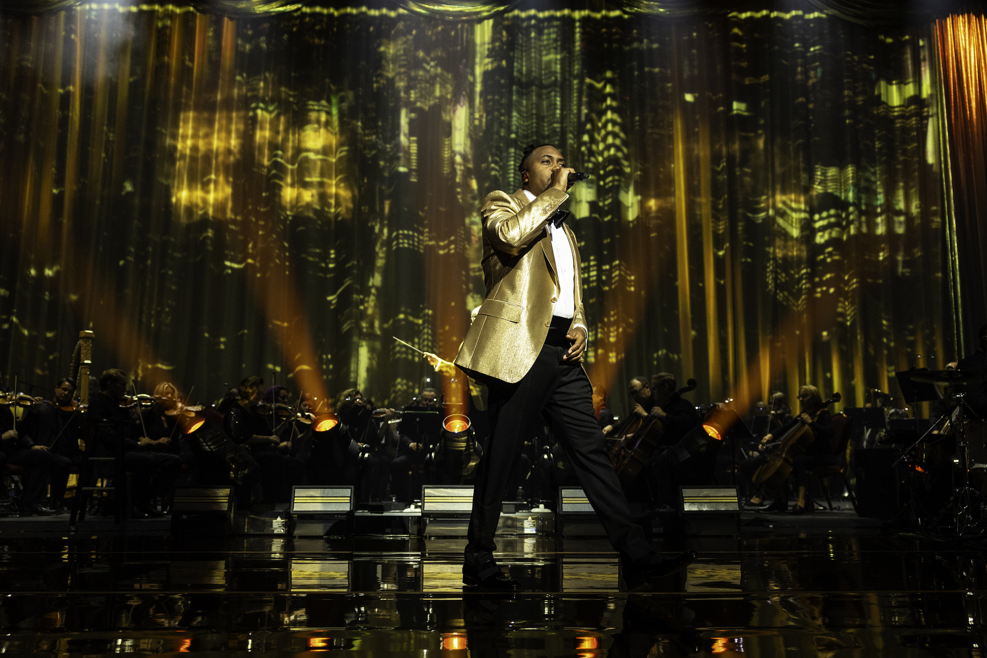 Nas rules in rare performance with the Las Vegas Philharmonic at Wynn